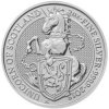 The Royal Mint strieborná minca minca Queens Beasts Unicorn of Scotland 2018 2 Oz