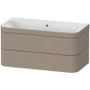 Duravit Happy D.2 umývadlo so skrinkou 97.5 cm béžová HP4638N7575