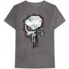 Marvel tričko Punisher Metallic Skull Šedá M