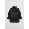 KABÁT GANT LIGHT DOWN COAT BLACK