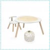 Stokke MuTable White + Stolička + Kôš na hračky Stars