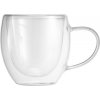 Hrnček MagicHome Lungo na kávu/čaj, termo s dvojitou stenou, 190 ml, bal. 2 ks