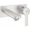 Grohe Lineare - Umývadlová batéria pod omietku, 2-otvorová inštalácia, supersteel - 19409DC1