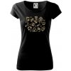 Včelársky set SK - Dámske tričko Pure - L ( Čierna )