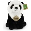 Rappa Plyšová panda sedící 23 cm SOFT COLLECTION, ECO-FRIENDLY
