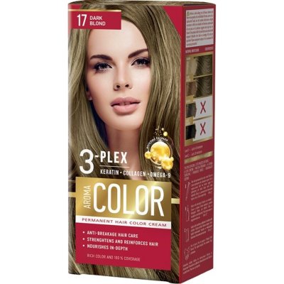 Aroma Color Farba na vlasy - tmavý blond č.17