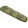 Spací vak maskáčový vojenský turistický teplý MFH Fox Outdoor múmia BW Camo