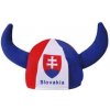 Klobúk Klobúk s rohmi a vlajkou Slovensko Slovensko