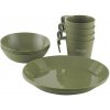 Jedálenský set Easy Camp Moss 4 Dine Set Farba: zelená
