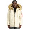 Alpha Industries Polar Jacket pánska zimná bunda vintage white Veľkosť: XXL, Farba: béžová