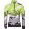 Alpine Pro STANS pánske zelené rýchloschnúce tričko - 5XL