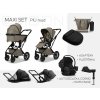 Moon Trojkombinácia PIÚ Maxi set s bázou Black matt Black matt MUD 2025