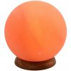 Wagner Life Soľná lampa Planet, 2 kg, drevený podstavec, jantárová - 43204-3