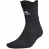 Ponožky Adidas Run 4D Quarter Socks 1P - black/carbon/almost lime - Čierny (37-39)