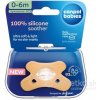 Canpol babies 100% Silicone Soother Symmetrical cumlík Orange 1 ks