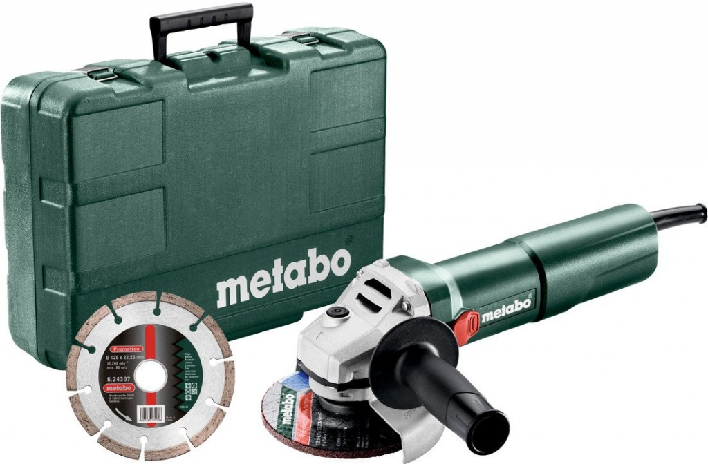 Metabo W 1100-125 SET