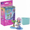 Mega Construx Barbie Color Reveal Mikrobábika Surf 'N Swim