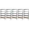 Matabro Regálový systém MB-SH01 900 x 400 x 1800 mm 5 ks