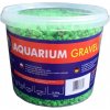 Aqua Nova štrk fluo zelený 5 kg, 3 l