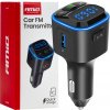 FM transmitter 1×USB-A 2×USB-C 12/24V