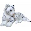 Plyšák WILD REPUBLIC Tiger biely s mláďaťom 38 cm (92389194029)