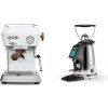 Ascaso Dream PID, Cloud White + Rocket Espresso SPLUGA, chrome