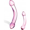 Glas - Double Trouble Purple Glass Dildo