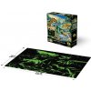 PRIME 3D Svietiace puzzle Údolie dinosaurov 500 ks