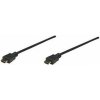 Manhattan Kábel pre monitory HDMI/HDMI 1.3 1,8m tienený, čierny 306119