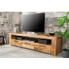 Bighome - TV stolík IRONIC 170 cm - mango, prírodný