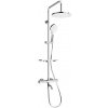 MEXEN/S - KT05 vaňový stĺp s termostatickou batériou, chróm / biela 779000593-00