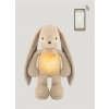 MyHummy Bunny beige 7v1 s APP - šumiaci medvedík králik béžový - plyšový zaspávačik maznáčik vydávajúci biely šum