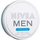 Prípravok na vrásky a starnúcu pleť Nivea Men Fresh Gel 150 ml