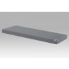 Autronic Nástenná polička P-001 GREY sivá