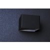 Moderné svietidlo AZZARDO TULIP Wall black AZ0138