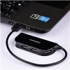 AXAGON - HUE-X4B externí 4x USB2.0 READY BLACK hub