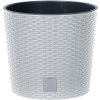 Prosperplast DRTUS400L Kvetináč RATO ROUND + vklad 40cm biela