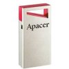 Apacer USB flash disk, USB 2.0, 64GB, AH112, strieborný, AP64GAH112R-1, USB A, s pútkom
