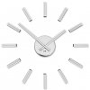 Dizajnové nalepovacie hodiny Future Time FT9400WH Modular white 40cm