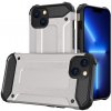 Kryt na iPhone 13 Mini odolný Hybrid strieborný