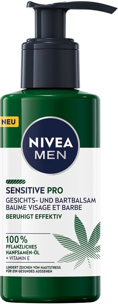 Nivea Men Sensitive Hemp pleťový krém 150 ml