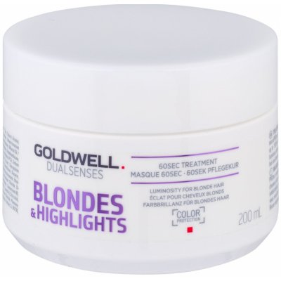 Goldwell Dualsenses Blondes & Highlights maska pre melírované vlasy (60sec Treatment for Blonde & Hightlighted Hair) 200 ml