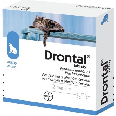 Drontal Cat tablety 2 tbl od 8 € - Heureka.sk
