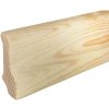 Döllken Profiles Soklová lišta DR25 prírodná borovica 20 x 50 x 2100 mm