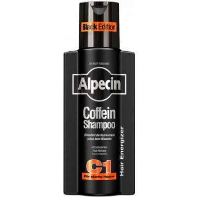 ALPECIN C1 Black Edition Coffein Shampoo 250ml - šampón pre rast vlasov