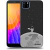 Picasee silikónový čierny obal pre Huawei Y5P - Astronaut