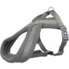 Nylonový postroj PREMIUM podšitý - grafit L:hrudník:60-100cm/25mm