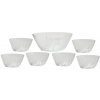 MAKRO - 7-dielna sada 1 x misa a 6 x miska kompótová