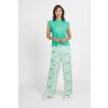 NOHAVICE LA MARTINA WOMAN WIDE LEGS PANTS PRINTED COLUMBIA/CASCAD/PAPY