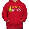 Fajntričko Mikina - Do you like UNI-CORN?, Farba --červená--, Strih/ Variant Pánsky/UNISEX
